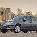 2001 Nissan N16.I Pulsar ST hatch: grey front quarter from below (Australia)