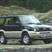 1997 Nissan R20 Terrano II: green front quarter