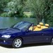 1997 Peugeot N5.I 306 Cabriolet: blue side front angle