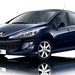 2008 Peugeot T7.I 308 hatch: blue front quarter