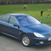 2001 Peugeot Phase I 607: blue front quarter