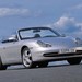 Porsche 996.I 911 Cabriolet: silver front quarter