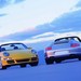 2005 Porsche 997.I 911 Cabriolet Carrera and Carrera S: yellow and silver two shot