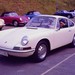 Porsche O-Series 911 Coupe: white front quarter