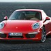 2012 Porsche 991 911 Coupe Carrera: red front angle