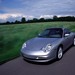 Porsche 996.II 911 Targa: silver front angle