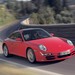 2006 Porsche 997.I 911 Targa 4: red front quarter