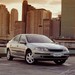 2002 Renault X74.I Laguna liftback: silver front quarter