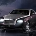 2013 Rolls-Royce Wraith: purple front with headlights