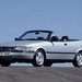 1994 Saab Mk.2 900 Convertible: silver front quarter