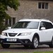 2011 Saab Mk.2 9-3X: white front angle