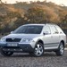 2008 Skoda 1Z.I Octavia Scout: silver front quarter (Australia)