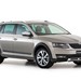 2015 Skoda 5E Octavia Scout: blue front quarter