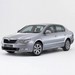 2009 Skoda 3T.I Superb Ambition liftback: silver front quarter studio (Australia)