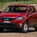 2012 Ssangyong Q150 Actyon Sports SPR: red front quarter (Australia)