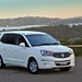 2013 Ssangyong Stavic: white front quarter facing right