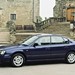 Subaru BE.I Liberty: blue front quarter (UK)