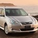 2009 Subaru BR.I Liberty Exiga: silver front angle