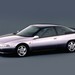 Subaru SVX: silver side front angle studio