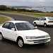 Toyota E100 Corolla sedan and liftback: two shot (Australia)