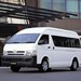 2005 Toyota Mk.5-I HiAce Commuter: white front angle (Australia)