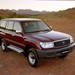 Toyota 100-Series Mk.I LandCruiser GXL: red front quarter (Australia)